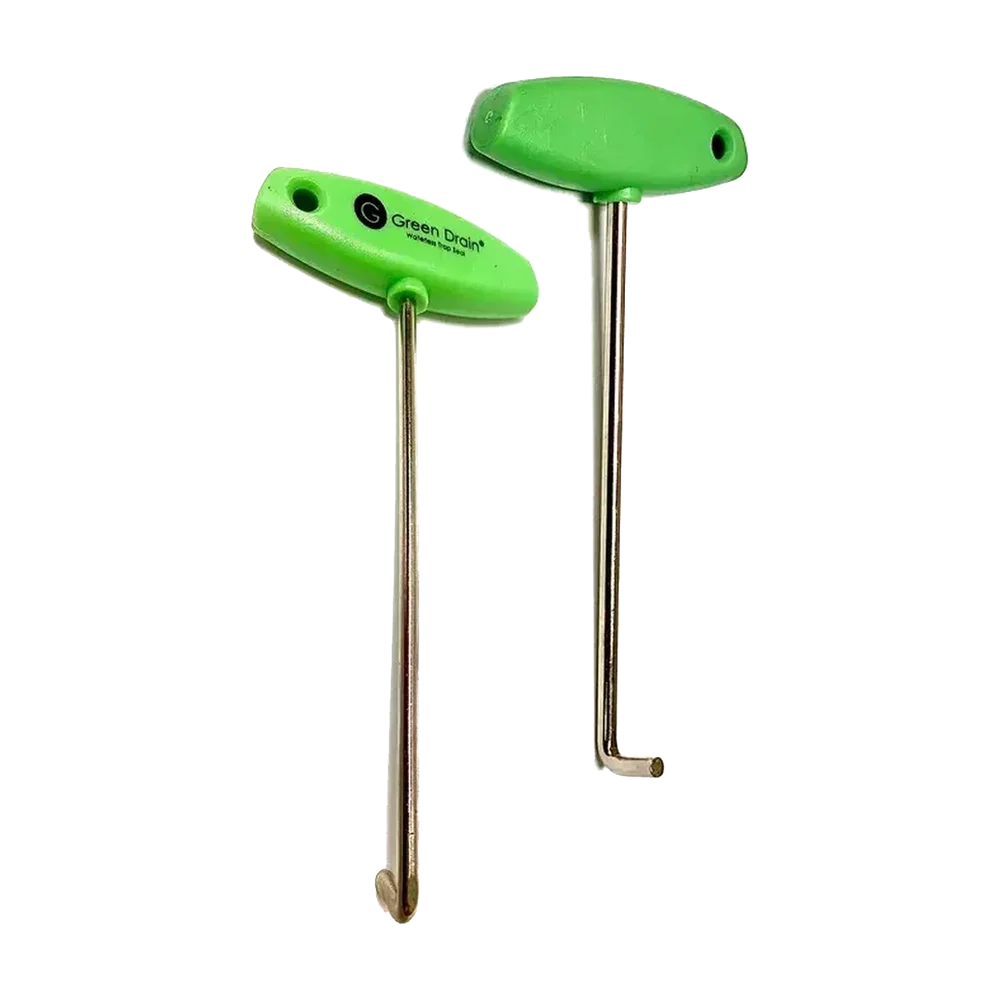 Green Drain opening tool