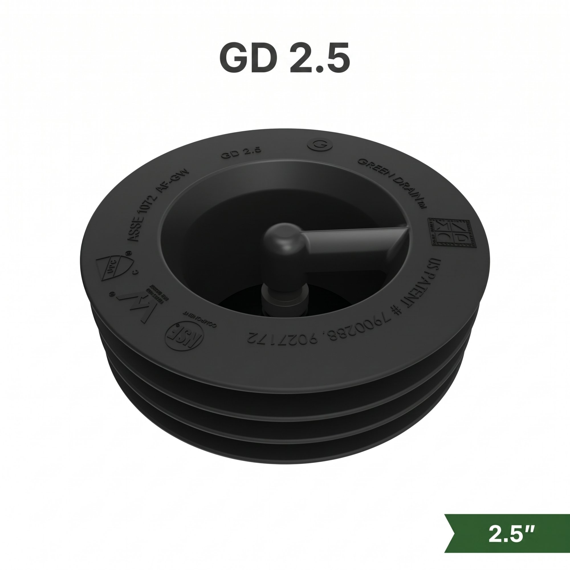 Green Drain 2.5&Prime;