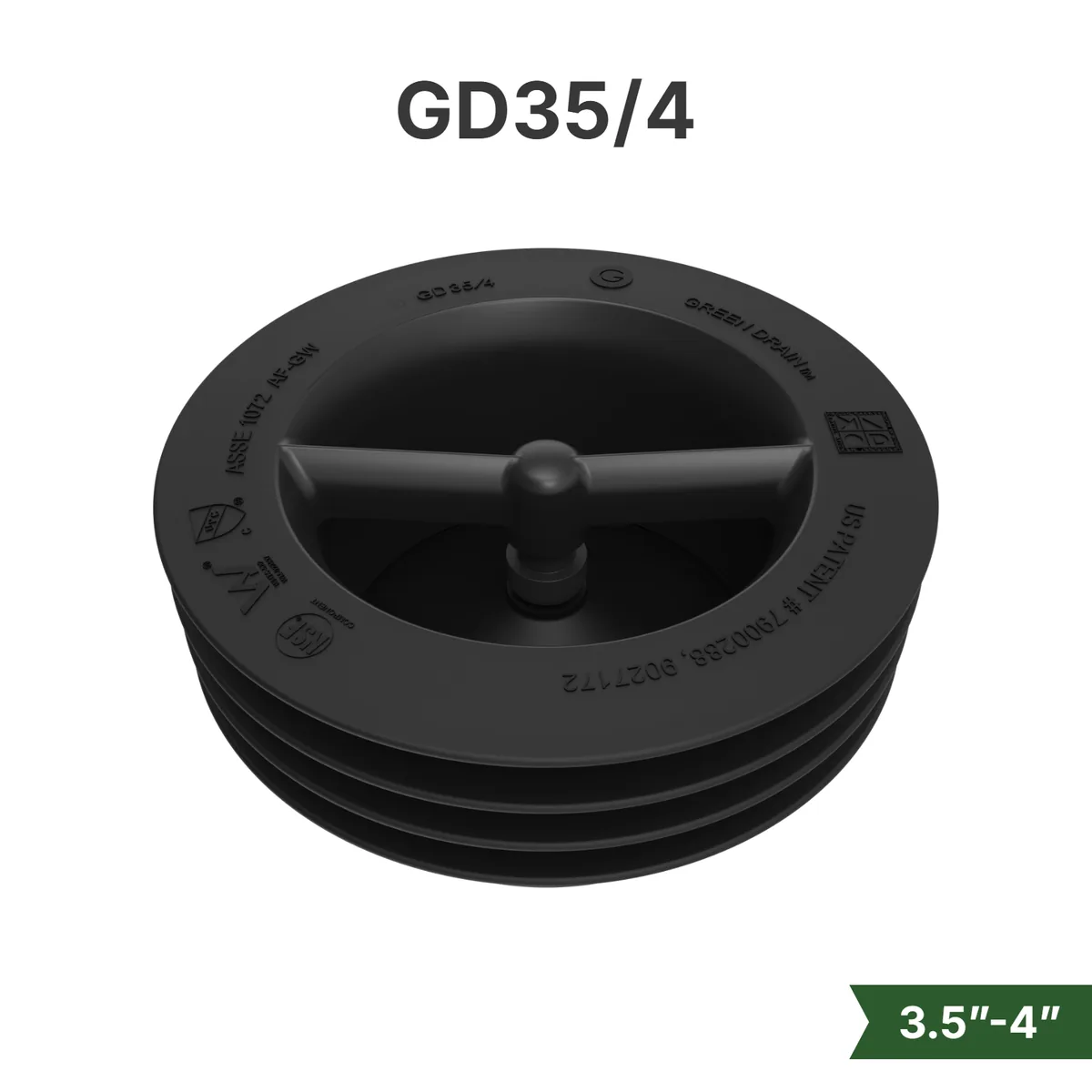 Green Drain 3.5&Prime;/4&Prime;